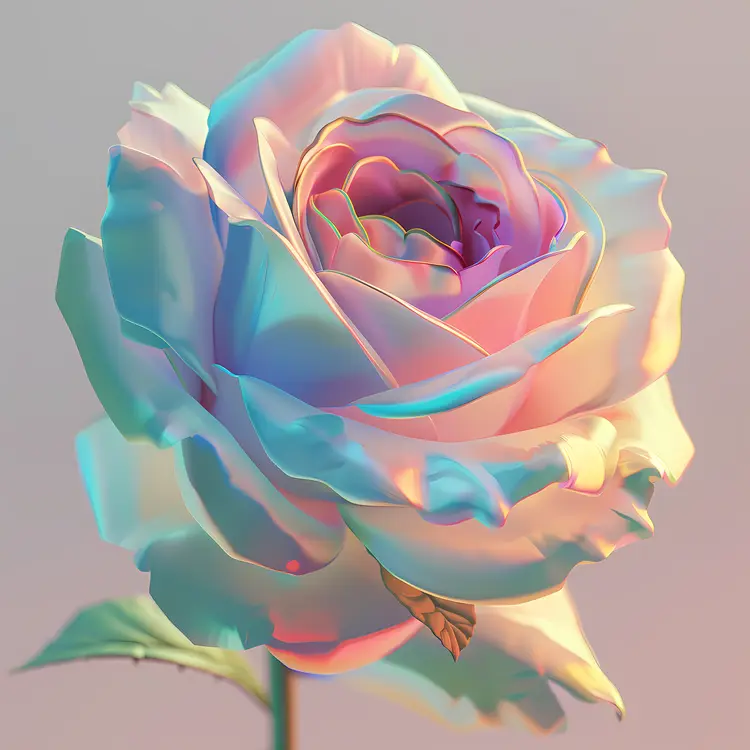 Beautiful Rose in Full Bloom