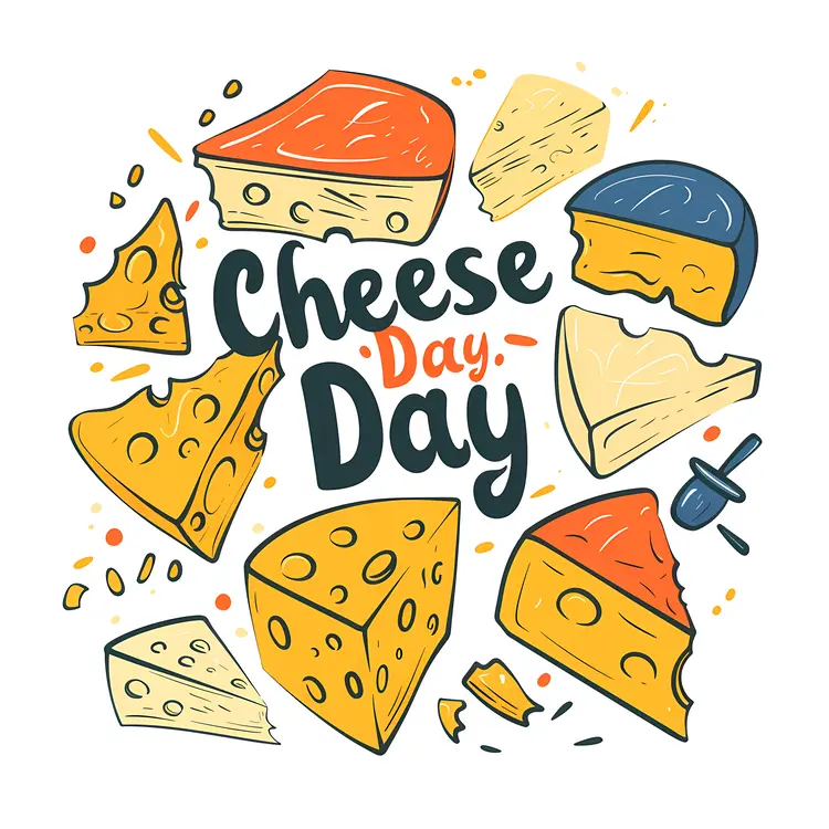 Cheese Day Celebration with Various Cheeses