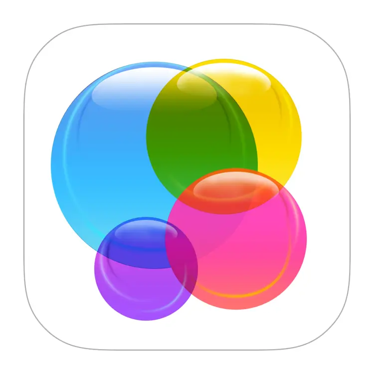 Colorful Bubbles Icon