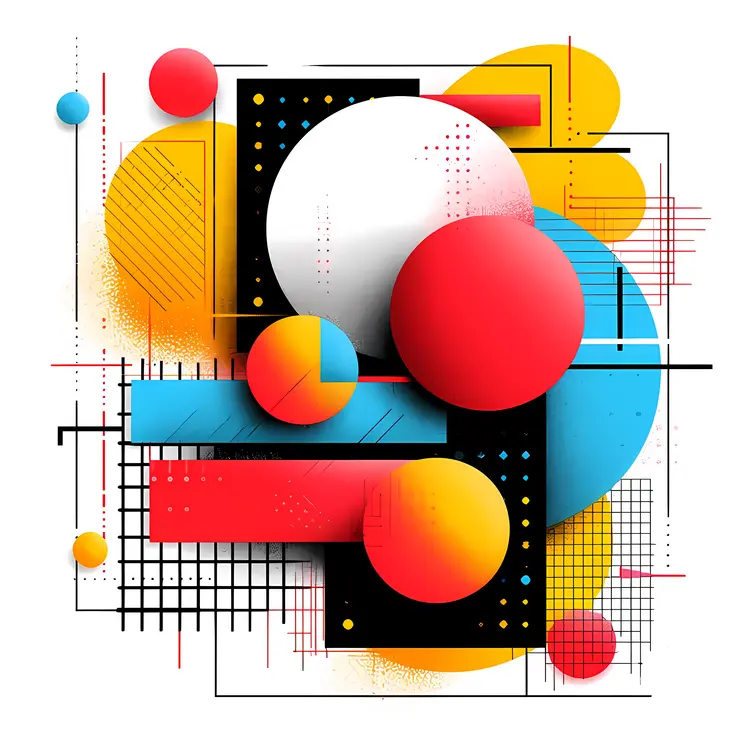 Colorful Abstract Geometric Shapes