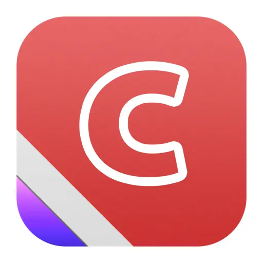 Red C Letter Icon