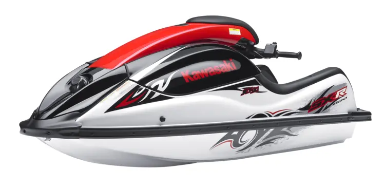 Red and White Jet Ski for Water Sports