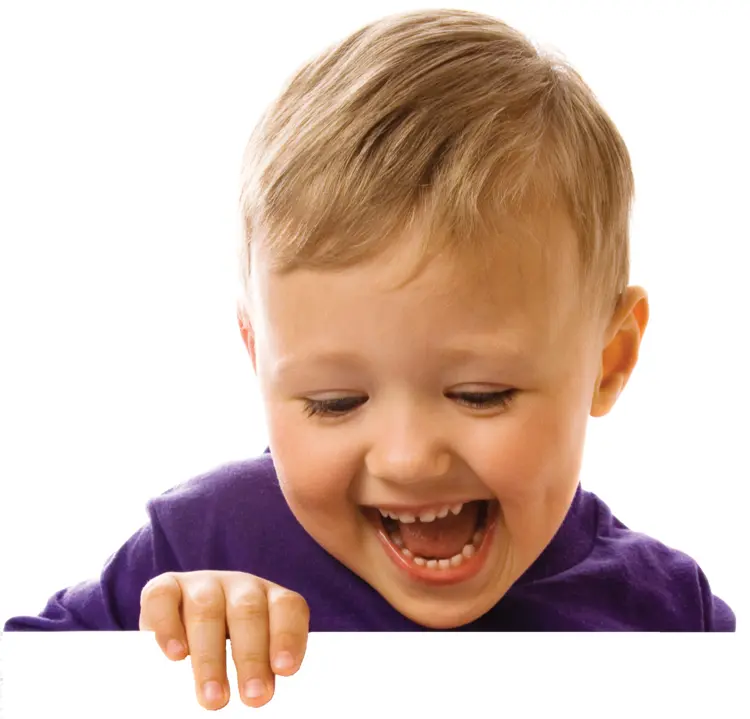 Smiling Baby Peeking