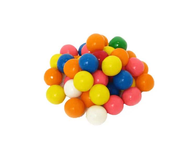 Pile of Colorful Gumballs