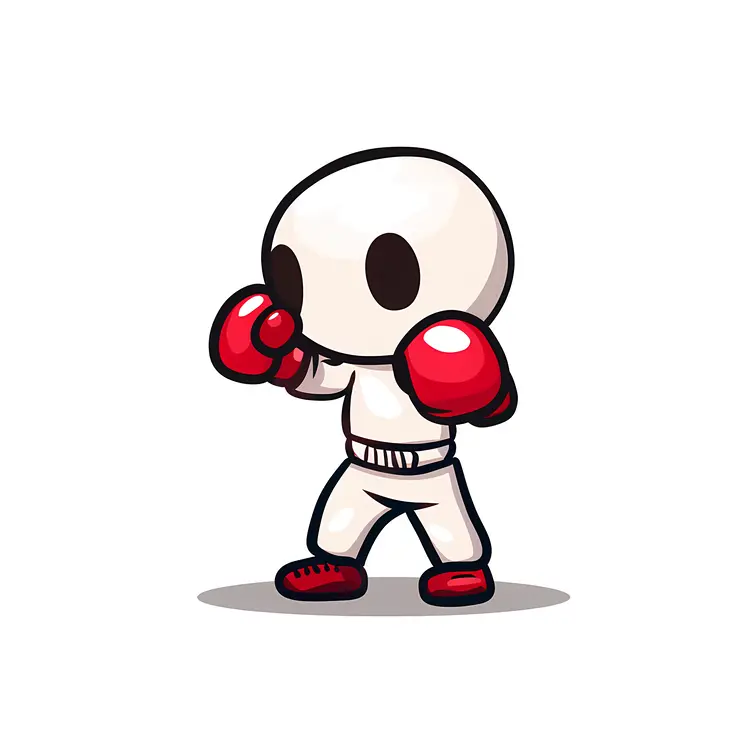 Cute Cartoon Boxer