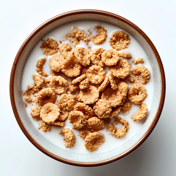 Bowl of Cereal with Milk