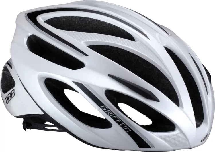 White Bicycle Helmet for Cycling Safety
