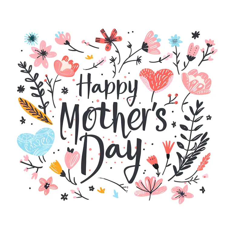 Happy Mother's Day Floral Card