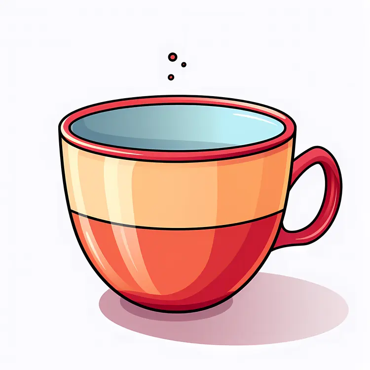 Colorful Empty Cup
