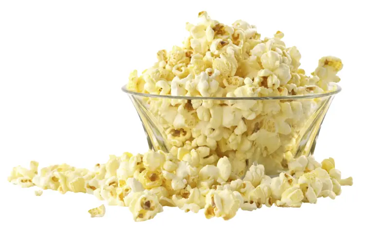 Bowl of Crunchy Popcorn