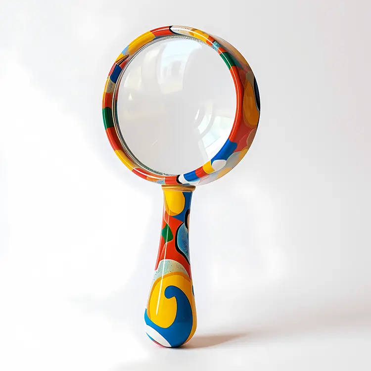 Colorful Magnifying Glass