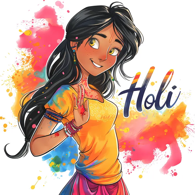 Joyful Holi Celebration