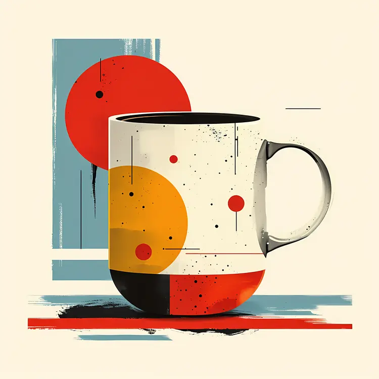 Colorful Abstract Design Mug
