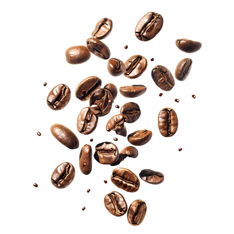 Roasted Brown Coffee Beans