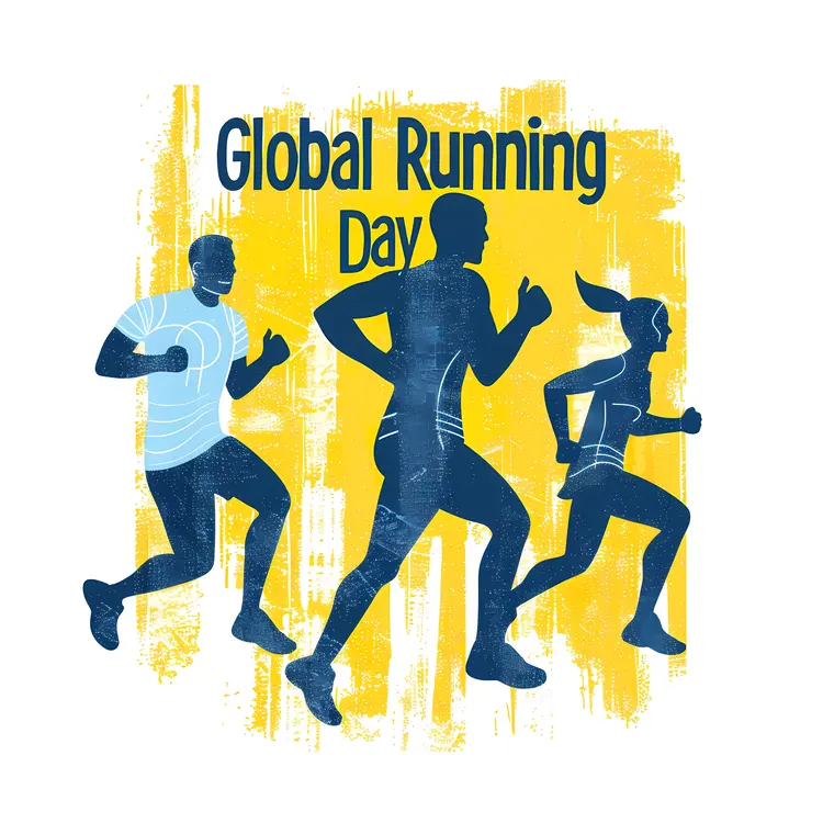 Global Running Day Poster
