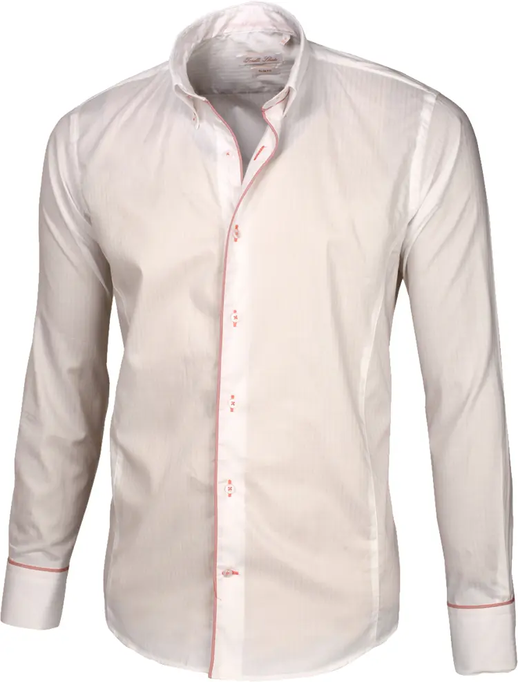 White Button-up Long Sleeve Shirt