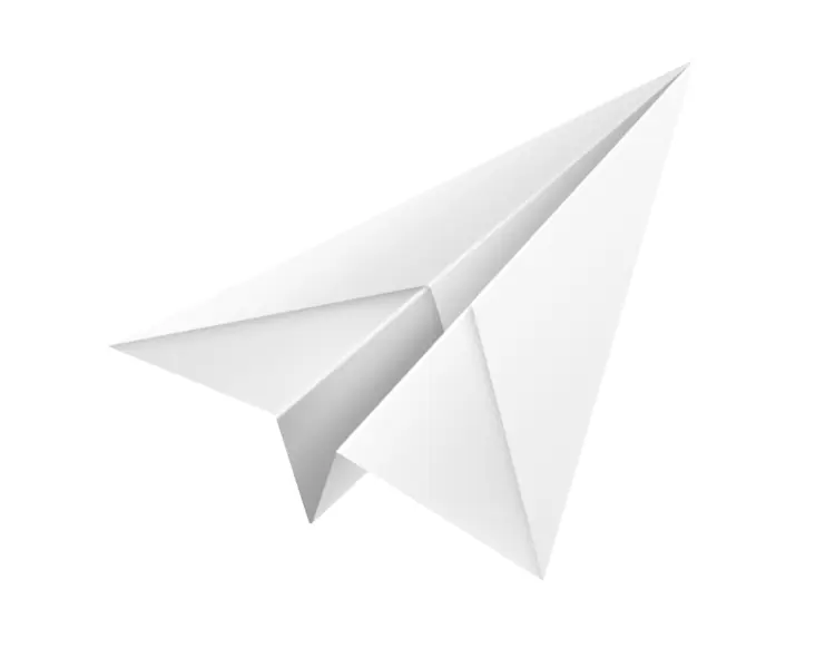 White Paper Airplane