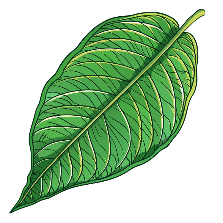 Green Leaf Illustration