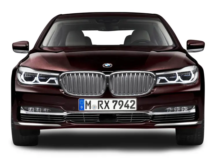 Black BMW Sedan