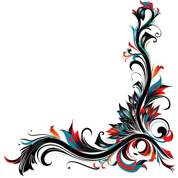 Colorful Abstract Swirls