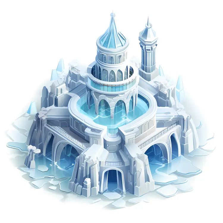 Mystical Ice Fortress