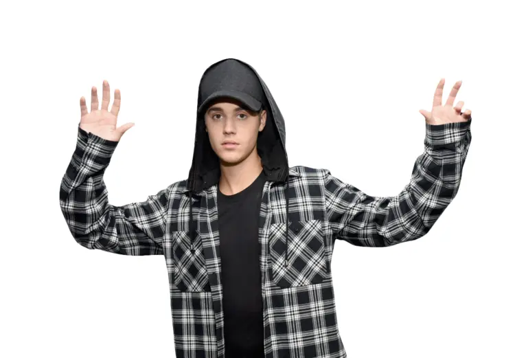 Person in Black Hoodie with Hands Up