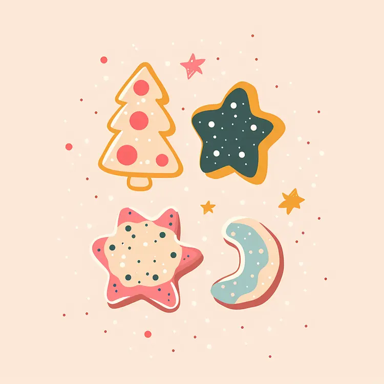 Cute and Colorful Cookies