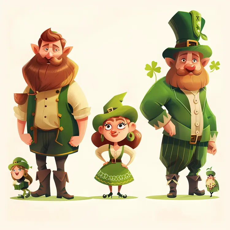 Leprechaun Family