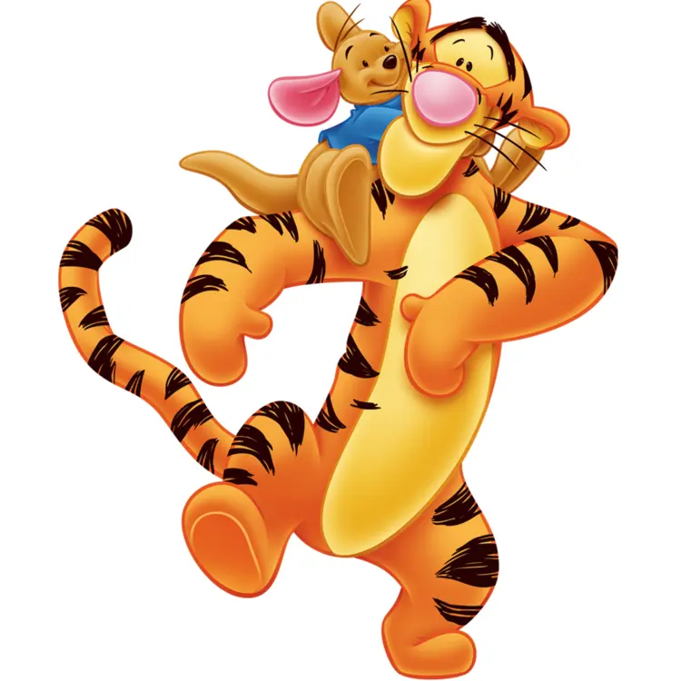 Tiger Hugging Mouse