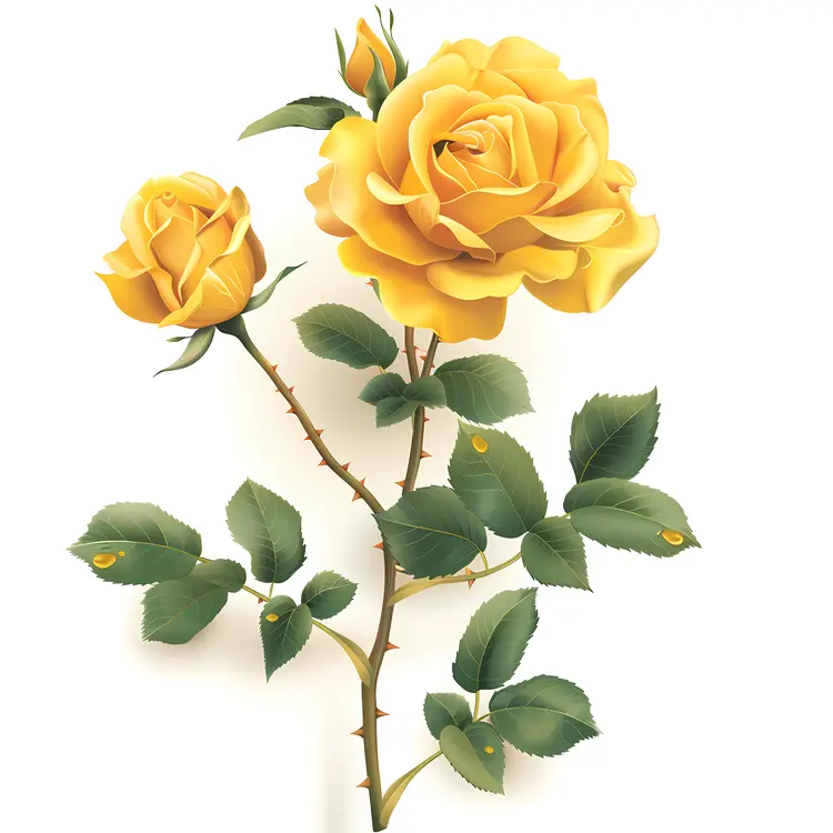 Beautiful Yellow Roses