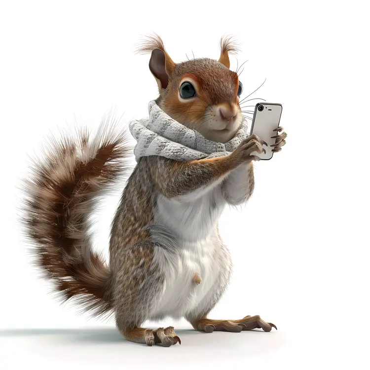 Squirrel Taking a Selfie