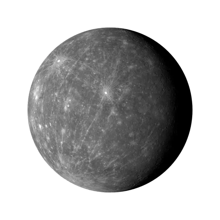 Mercury in Space
