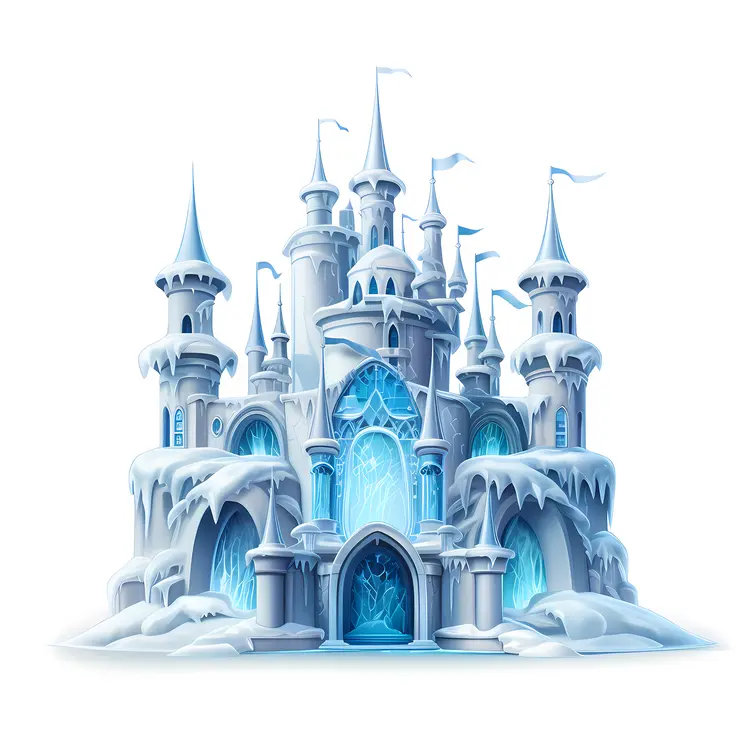 Frozen Wonderland Castle