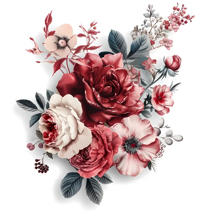 Elegant Red Roses Bouquet