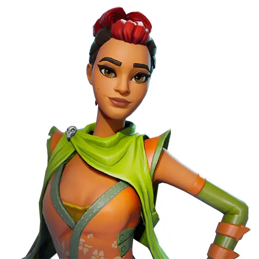 Animated Character with Red Hair