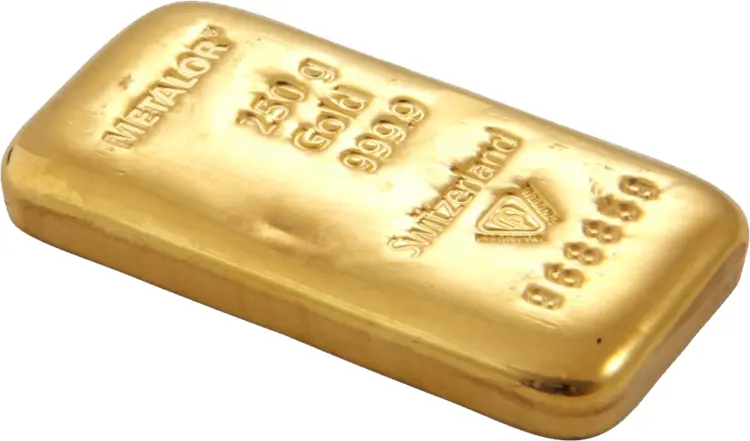 Shiny Gold Bar for Investment