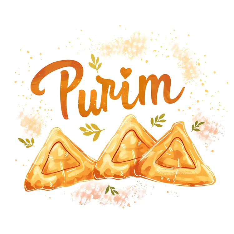 Golden Hamantaschen for Purim