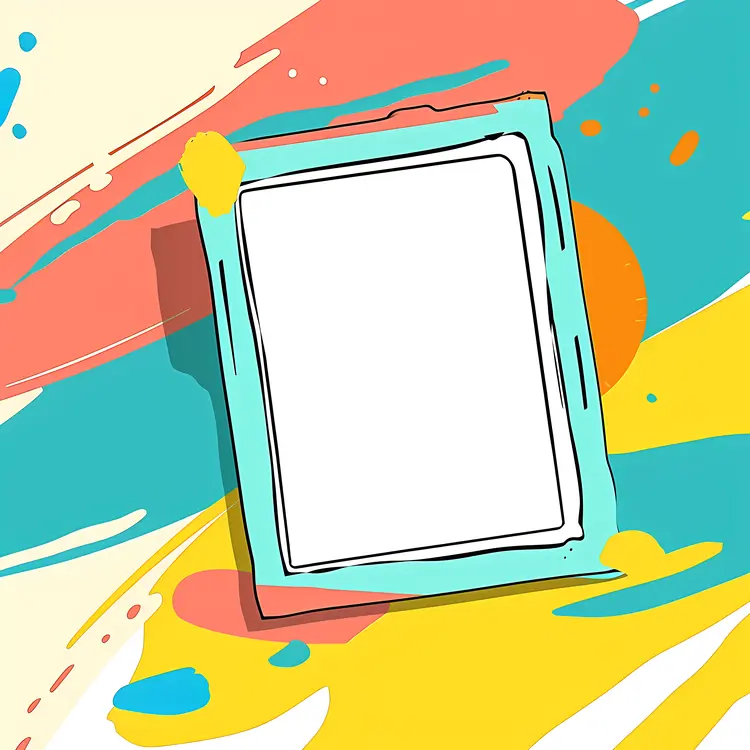 Colorful Artistic Frame