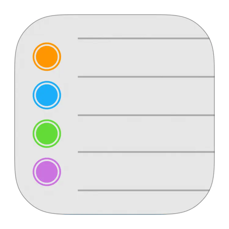 Reminders App Icon