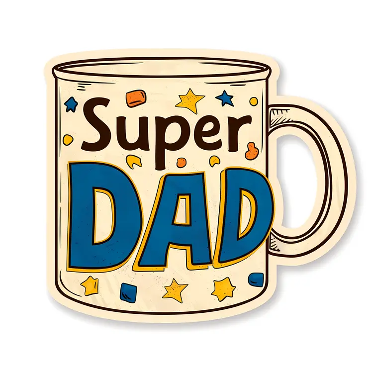 Super Dad Mug for Father's Day