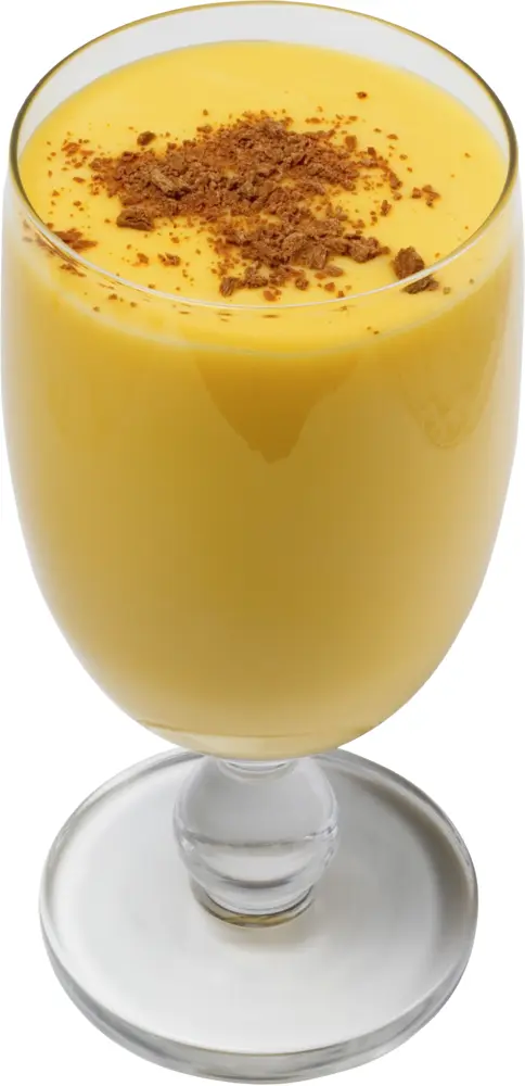 Yellow Drink with Cinnamon
