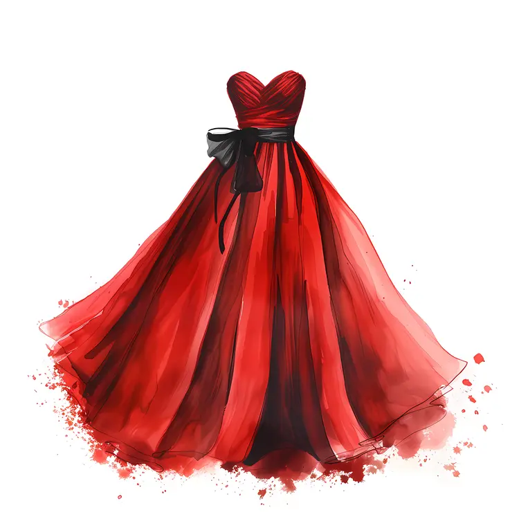 Elegant Red Dress