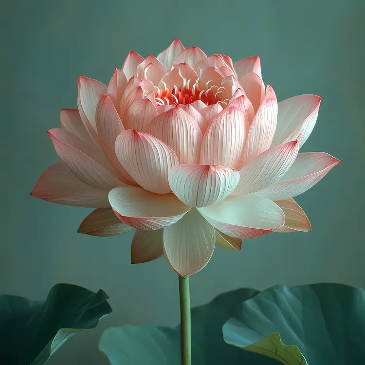 Radiant Lotus Flower in Bloom
