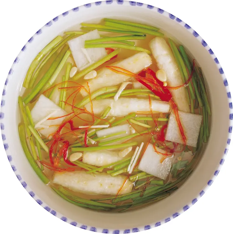 Healthy Vegetable Soup in a Bowl