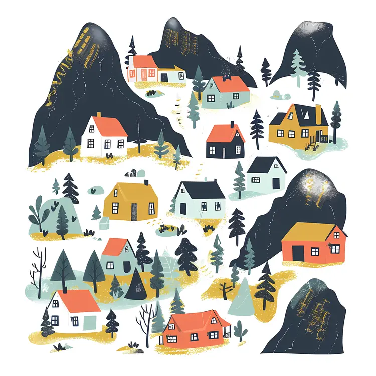 Charming Mountain Village