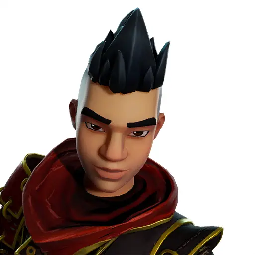 Animated Character with Mohawk