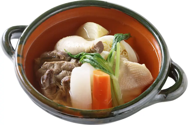 Delicious Hot Pot with Vegetables and Meat