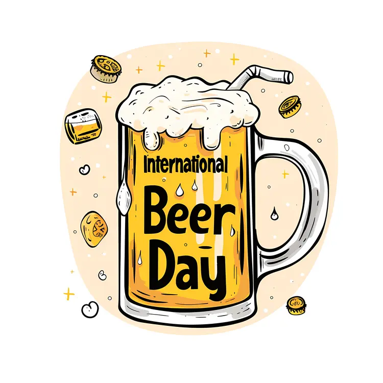 International Beer Day Celebration Mug