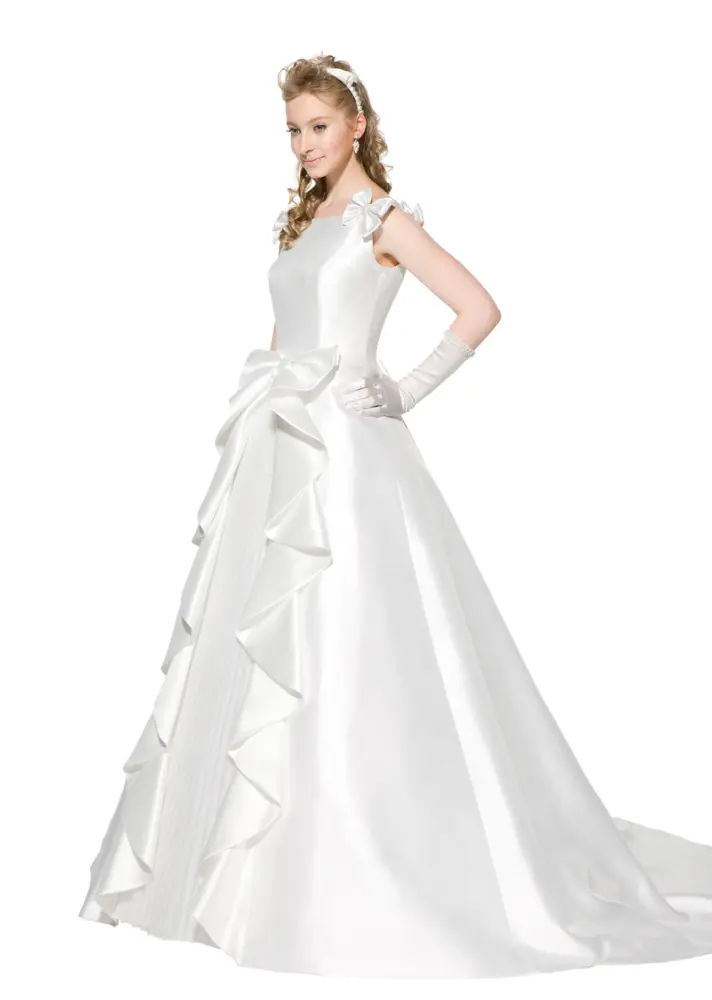 Bride in Classic Wedding Dress