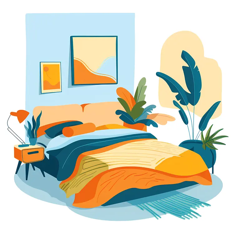 Bright and Cheerful Bedroom